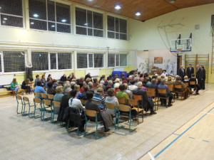 Številno občinstvo