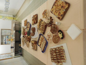 Kruh, pogače in sladice za pokušino